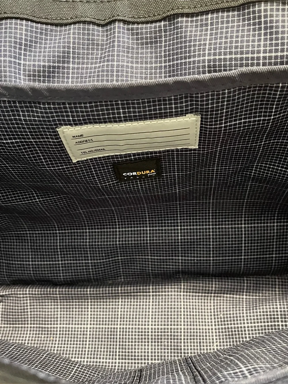 Jack Spade Warren Street Cordura Nylon Messenger Bag | Black | Men’s Work Bag